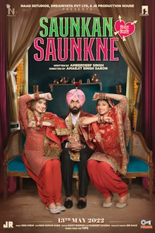 Saunkan Saunkne 2022 HD 720p DVD SCR full movie download